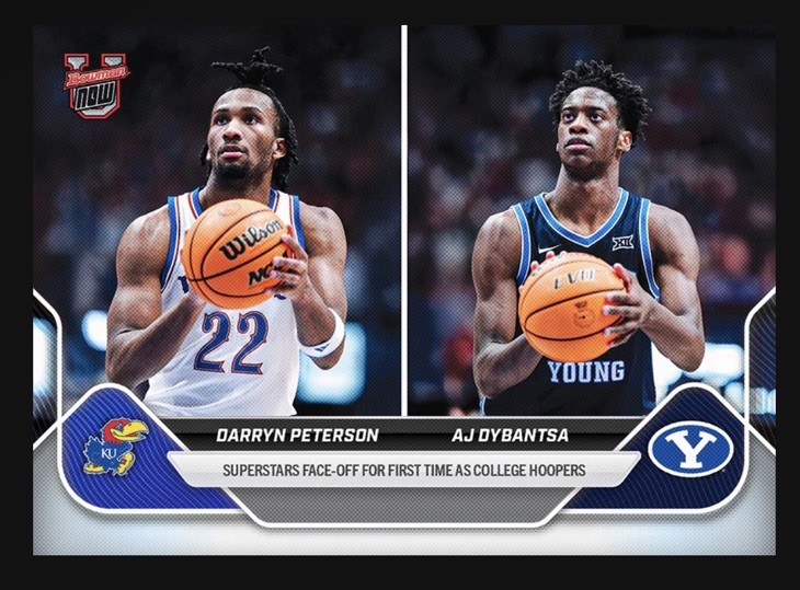 Darryn Peterson / AJ Dybantsa 2025-26 Bowman U NOW Basketball Card 65 – PRESALE