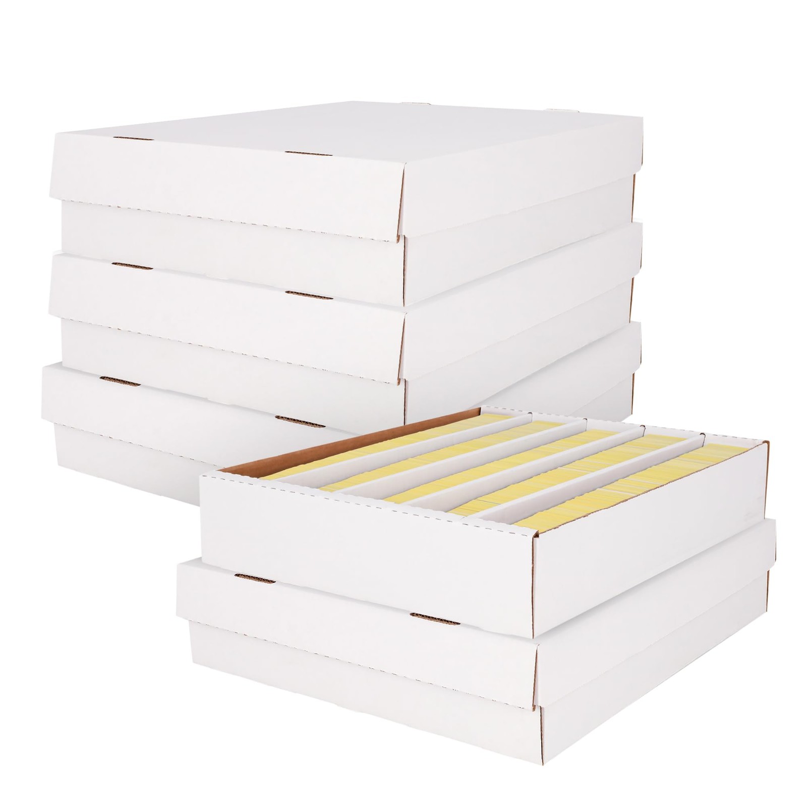 BCW Super Monster 5 Row Trading Card Storage Box – 5ct | Holds 5000 Standard …