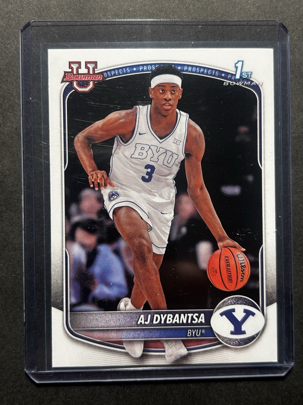 AJ Dybantsa 1st Bowman: 2025-26 Bowman Basketball BYU #BPP-1