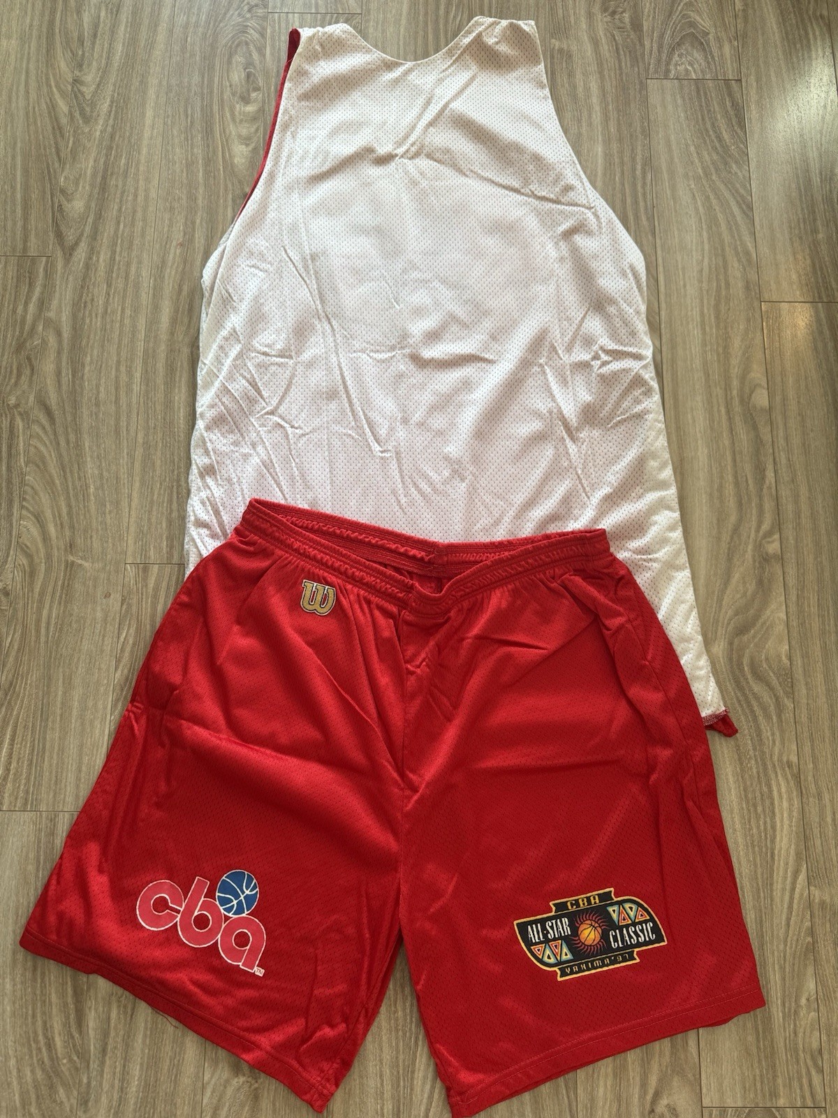 1997 CBA Continental Basketball Association All Star Game Warm Up Jersey #45