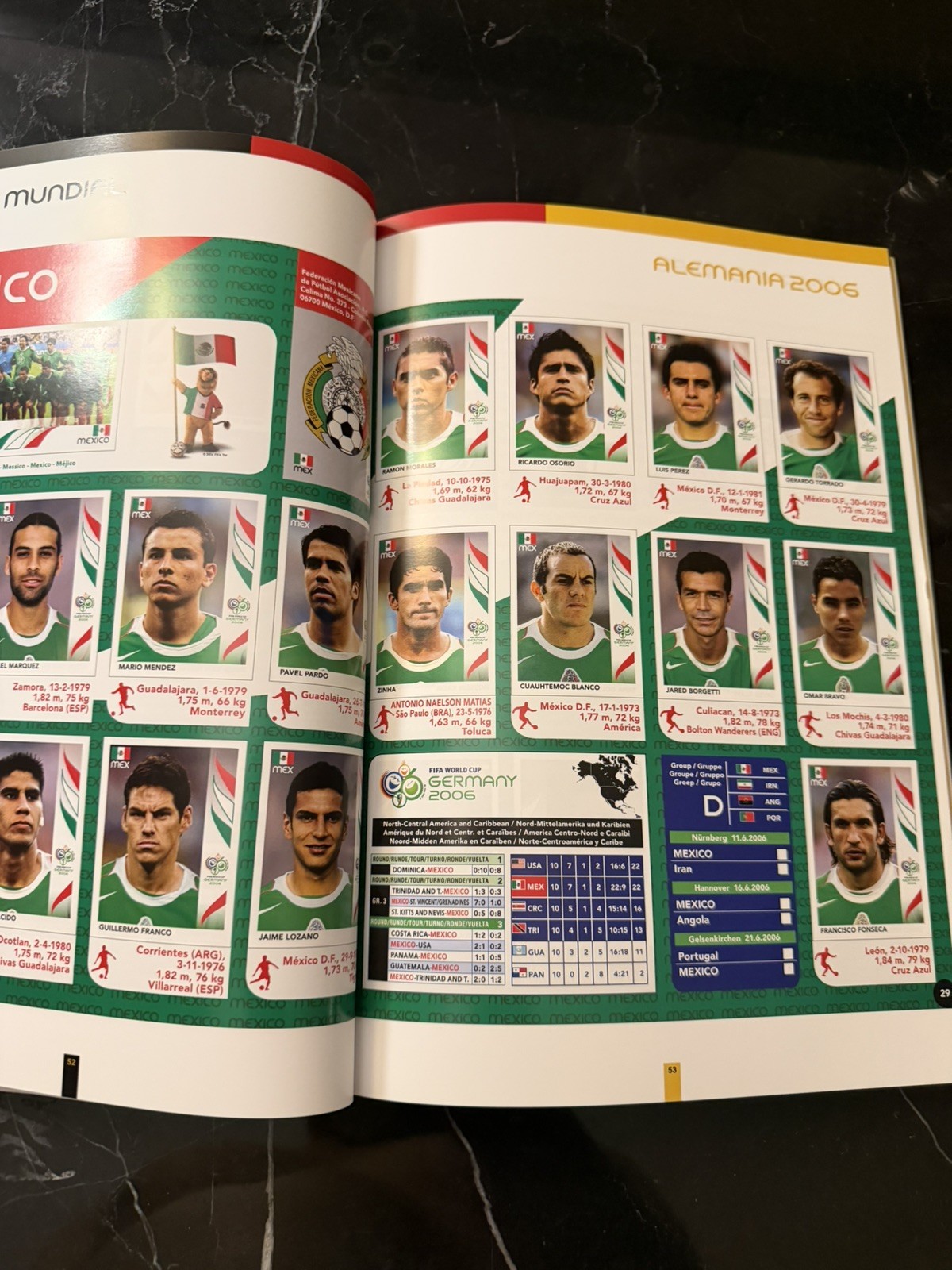Panini FIFA World Cup Germany 2006 Book With Printed Stickers Full Set Germany