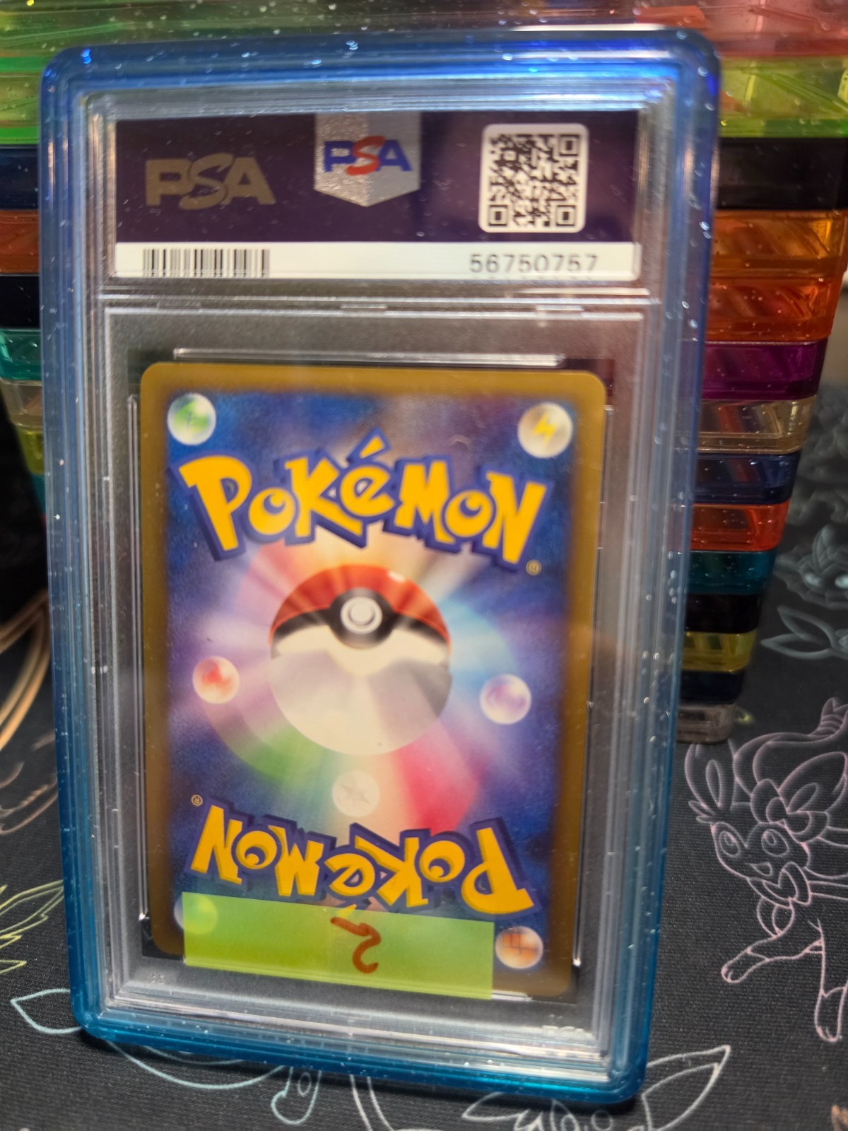 PSA Graded Slab Guard with TPU PC Protector Stackable Acrylic Back US SELLER!