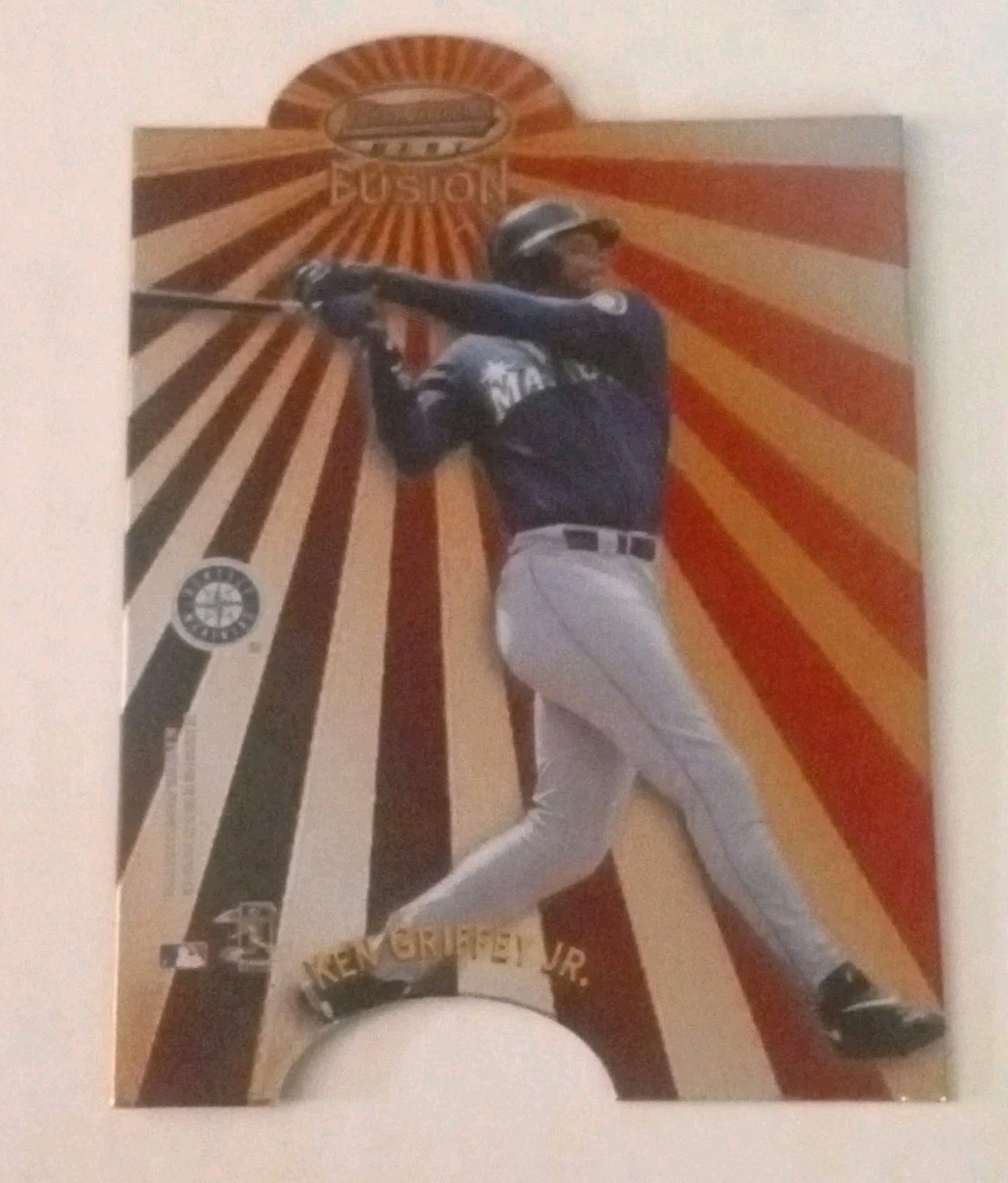 2000 Bowman’s Best Mirror Image Fusion Ken Griffey Jr./ Ben Grieve Die Cut #M16