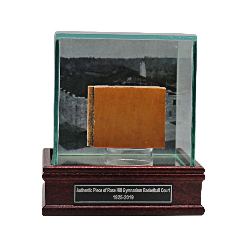Fordham University Authentic 2″ x 2″ Piece of Rose Hill Gym Court in Case