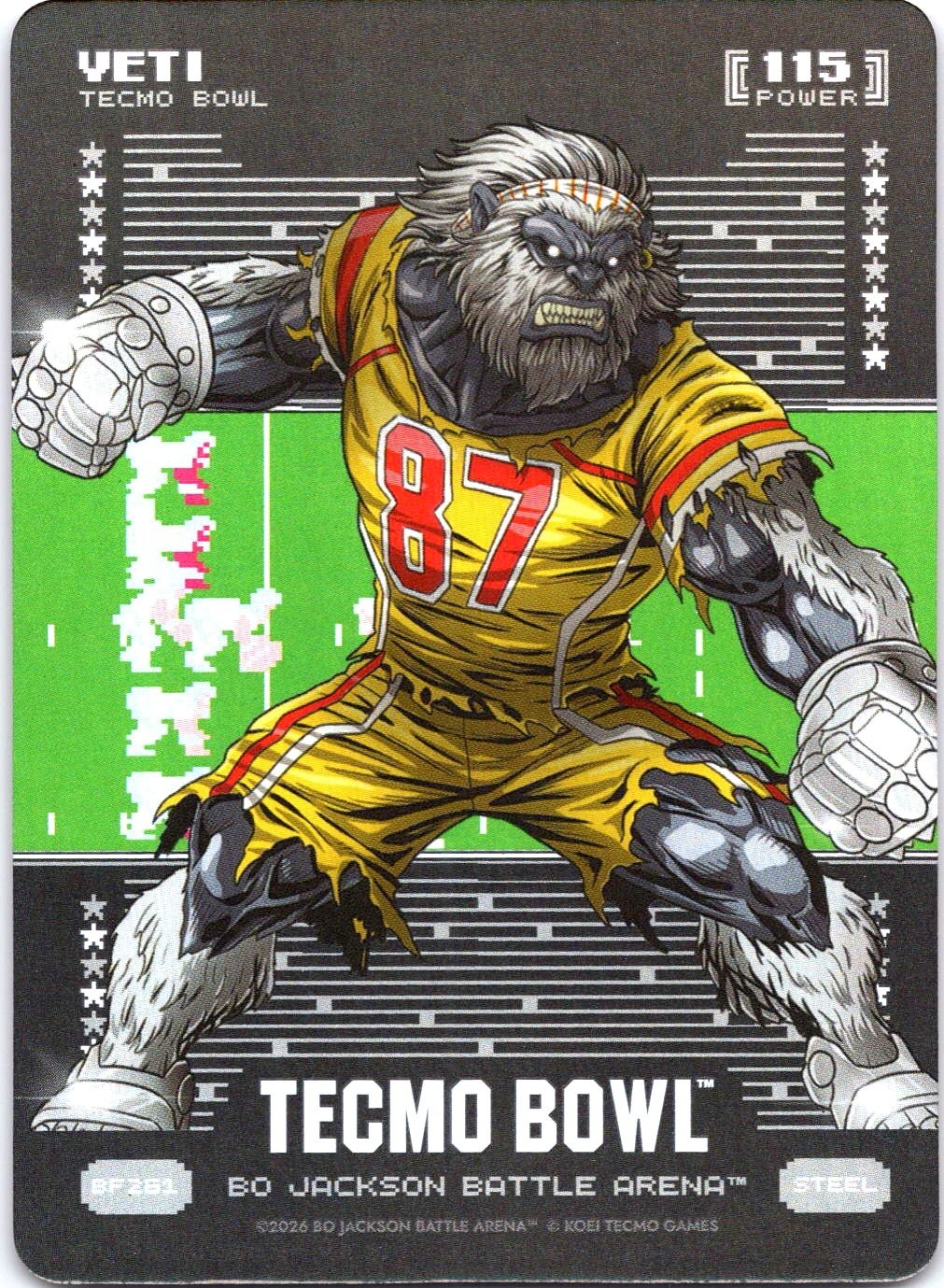 Bo Jackson Battle Arena Tecmo Bowl Yeti Steel Battlefoil Travis Kelce