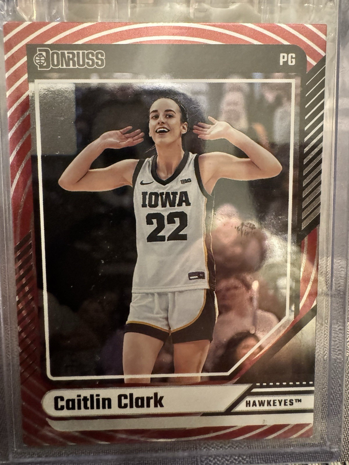 Caitlin Clark Indiana Fever Iowa Hawkeyes Panini Donruss Rookie Trading lot / 7
