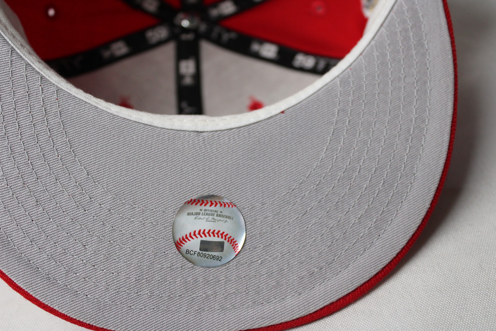 Cleveland Guardians Adult’s New Era 59Fifty Wahoo 1995 WS Hat WR4 Red Size 7 1/4