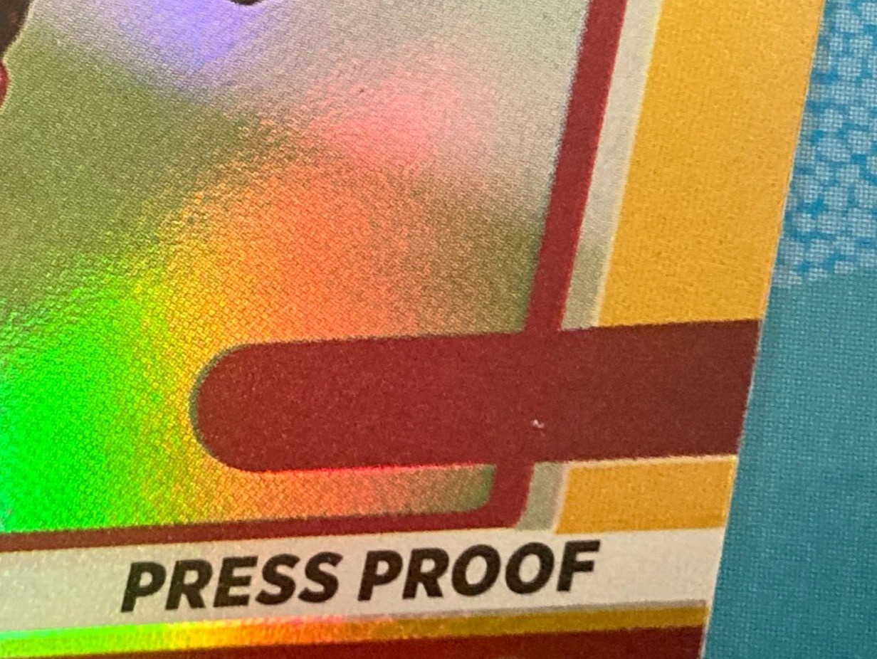 ’21 Donruss NFL Holo Premium Press Proof Parallel Rated Rookie Singles 251-350