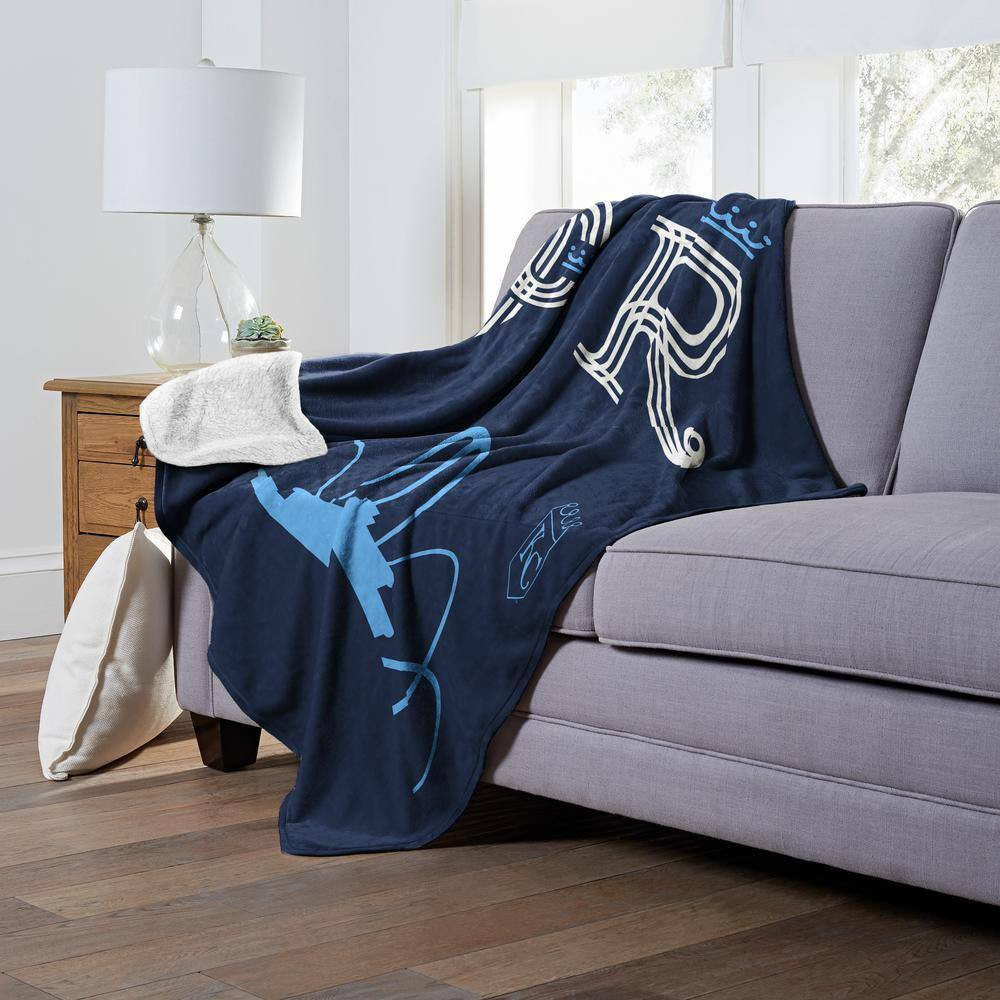 MLB City Connect Royals Silk Touch Sherpa Multicolor Throw