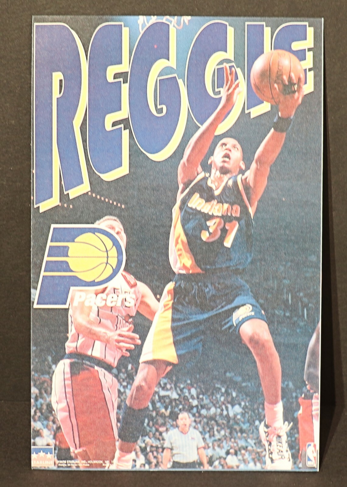 REGGIE #31 PACERS STARLINE NBA Mini Poster aprox 3 x 5 Inches (gd)