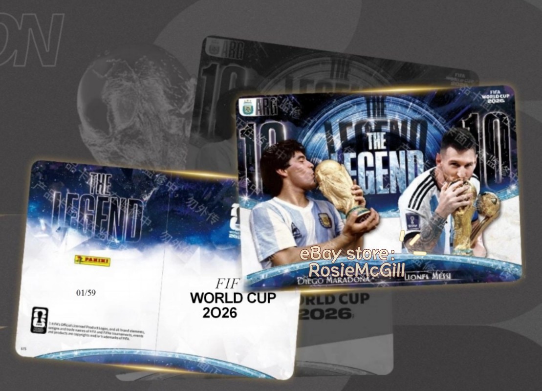Panini x Kayou 2026 FIFA World Cup Trading Card Sealed Box 4 Cards/10 Packs/Box