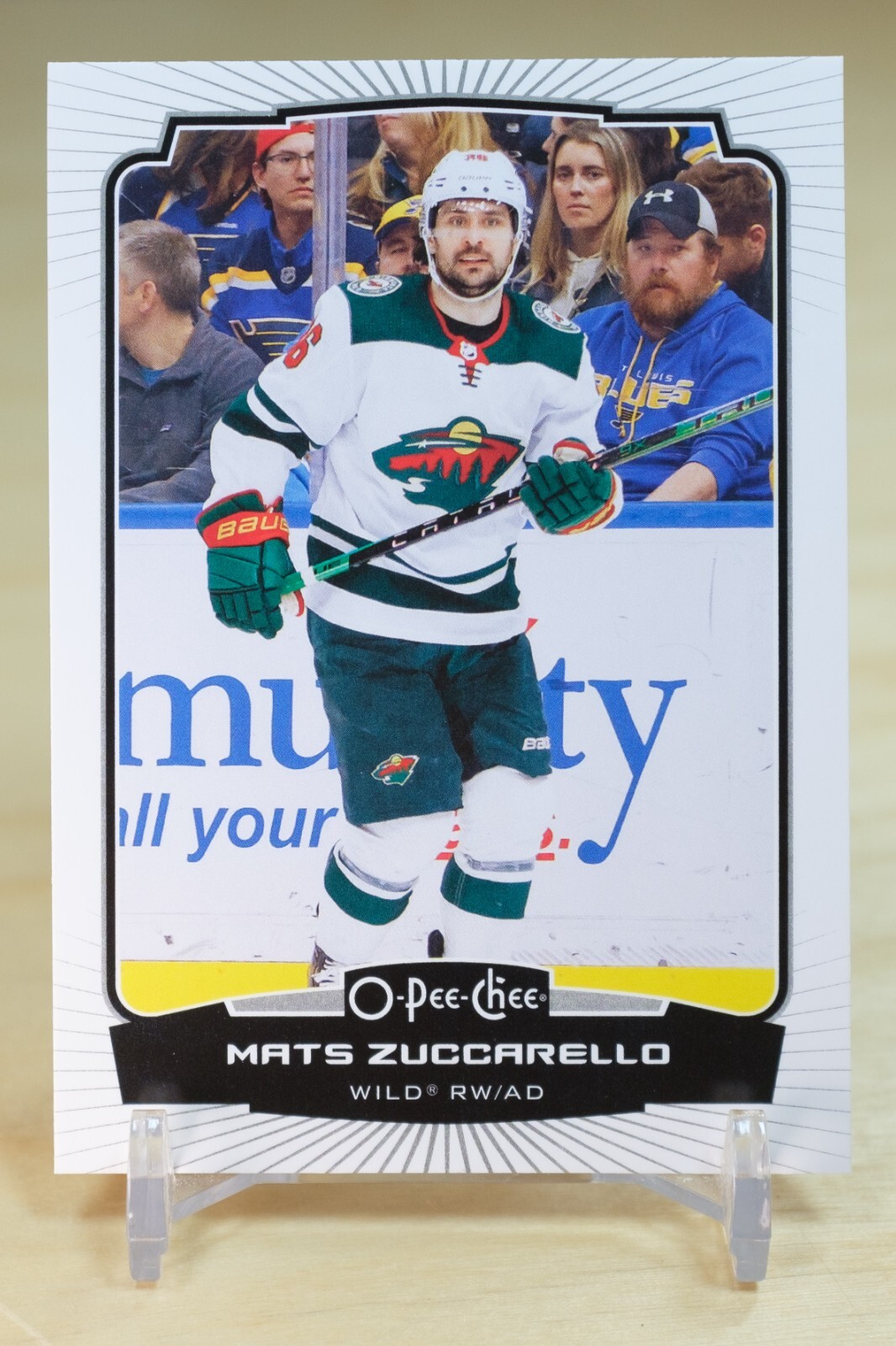 2022-23 O-Pee-Chee Hockey OPC Base #33 Mats Zuccarello – Minnesota Wild