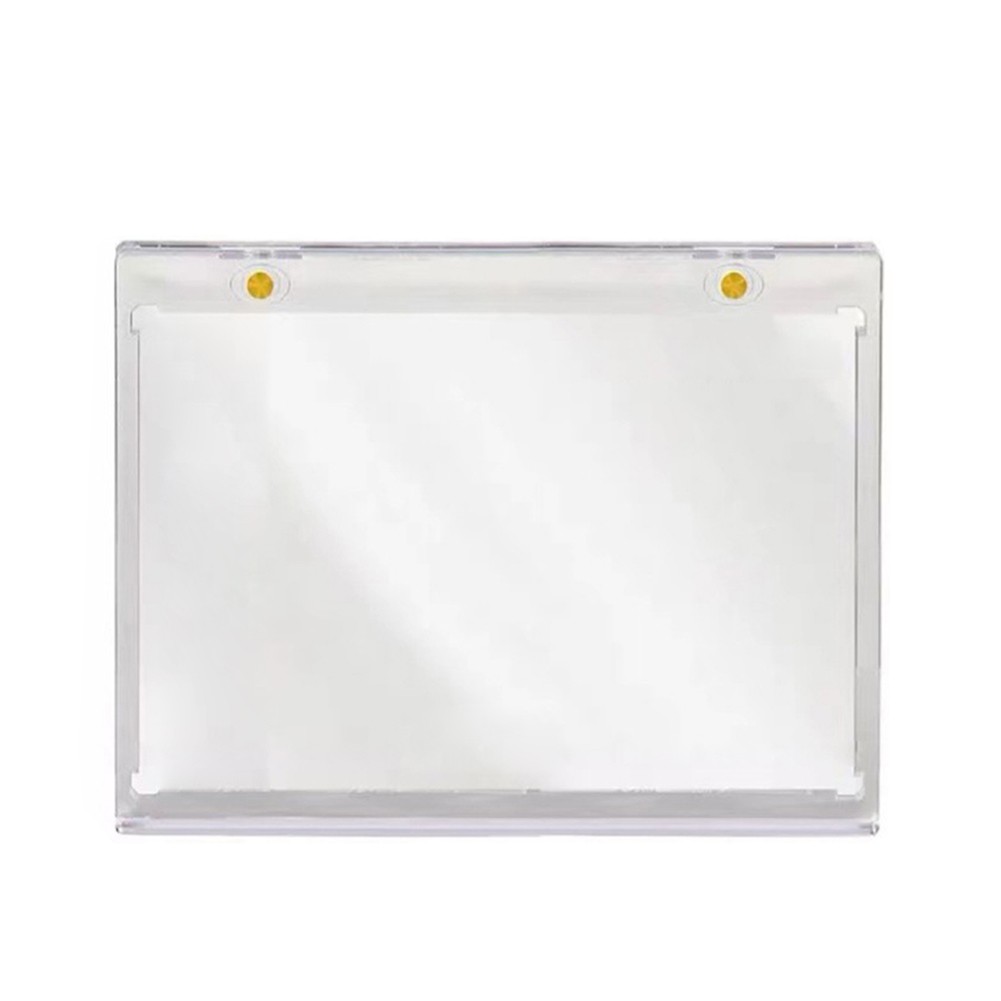 Magnetic Trading Sports Card Holders 175PT Vertical Double Booklet UV Protection