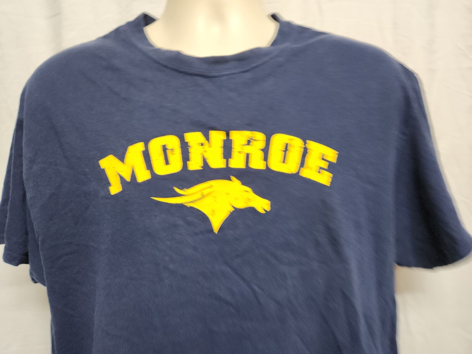 Monroe College Adult Large Blue TShirt