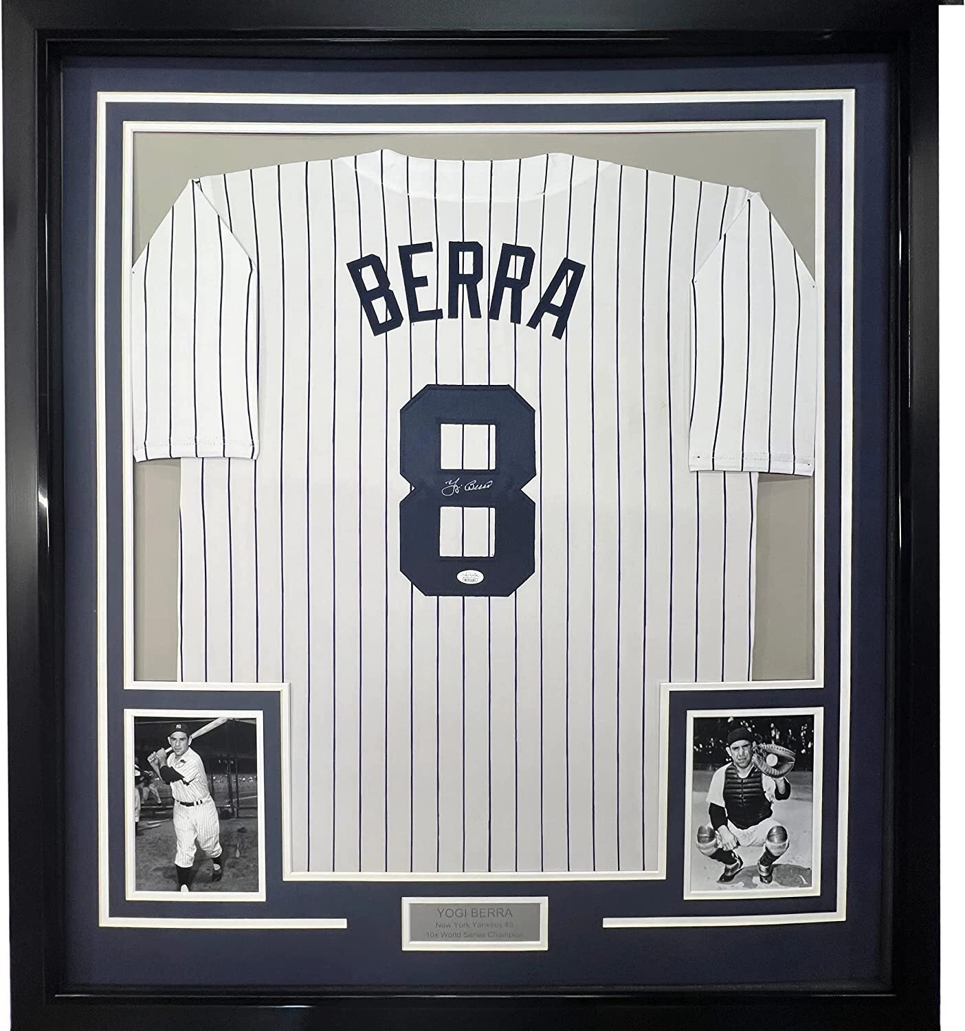 FRAME Custom Your Jersey 35×39 Professionally Matted 5×7 Photos FREE SHIP
