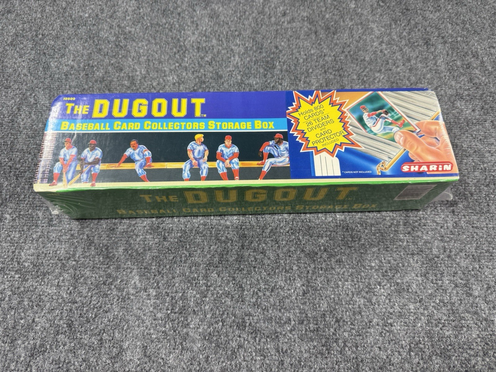 VTG 1988 Sharin The Dugout Baseball Card Collector Storage Box 10500 Unopened
