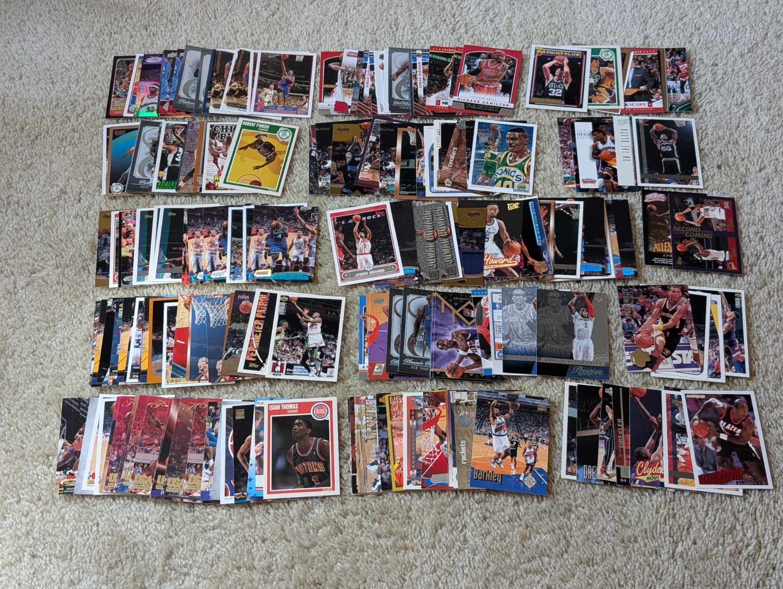 NBA Stars & HOF 450+ Card Lot- Topps Upper Deck Fleer Ultra Metal Great Mix 👀