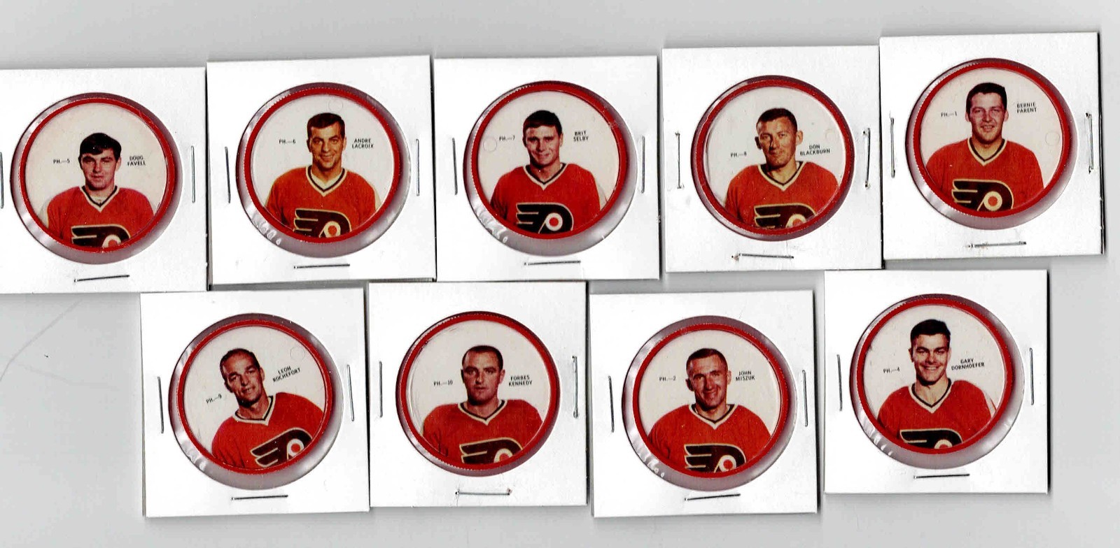 1968-69 Shirriff Hockey Coins Part Set Qty 111 Different Many HOF Players.
