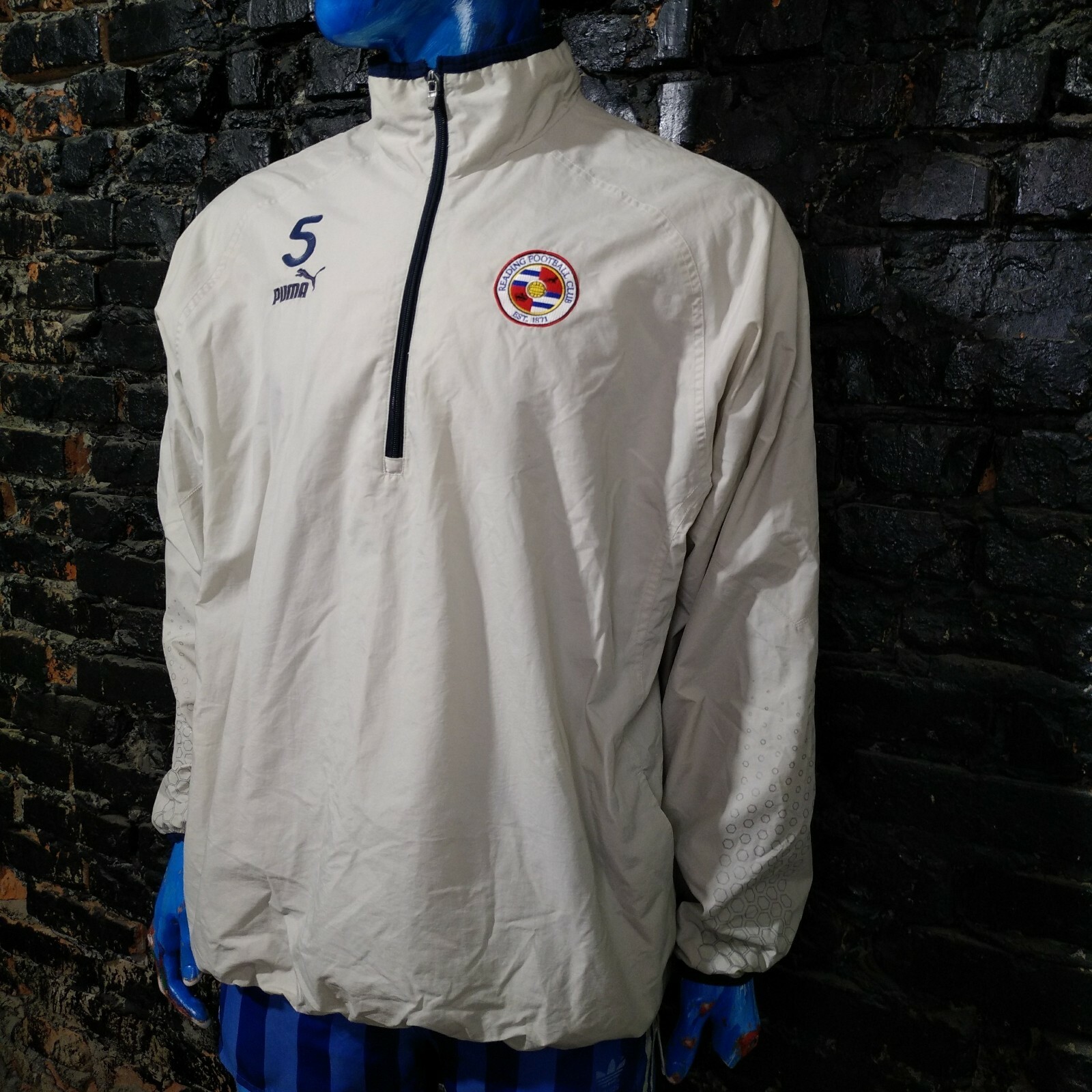 Reading The Royals Training Jacket Long Sleeve Puma Nylon Mens Size XL