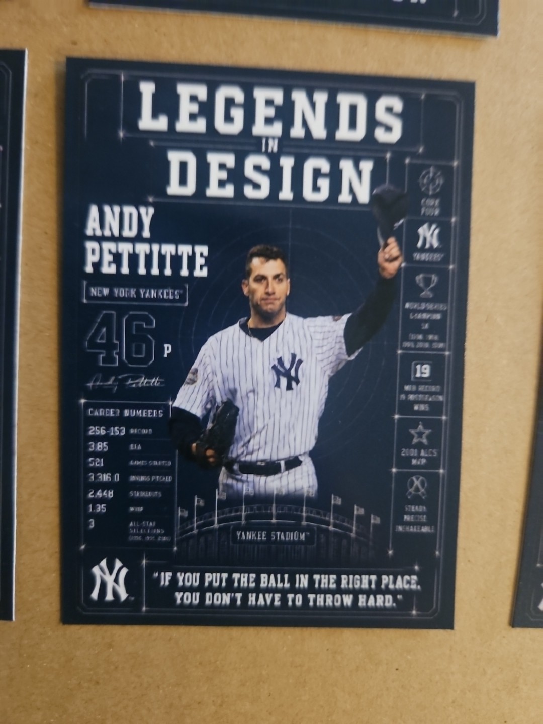Legends In Design Custom Cards – Yankee Blueprint – 12 Cards