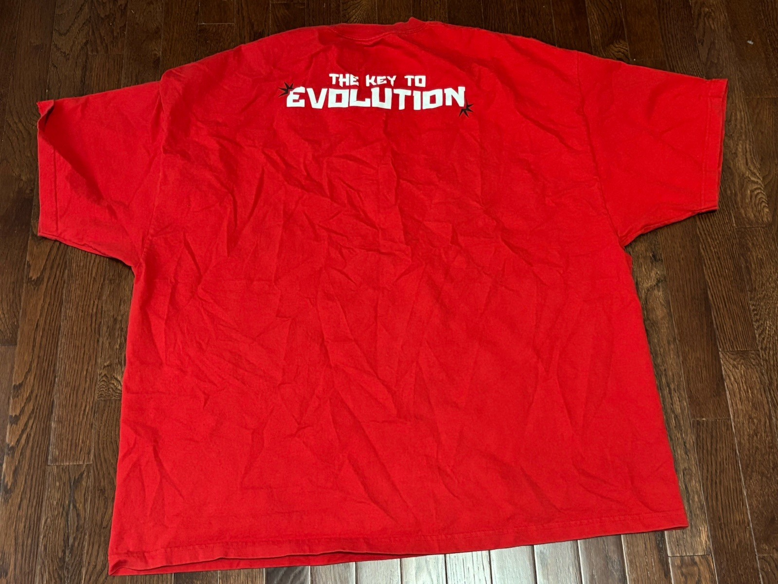 ASUKA WWE WRESTLING T Shirt Mens 4XL Red Key to Evolution Asuka Lock