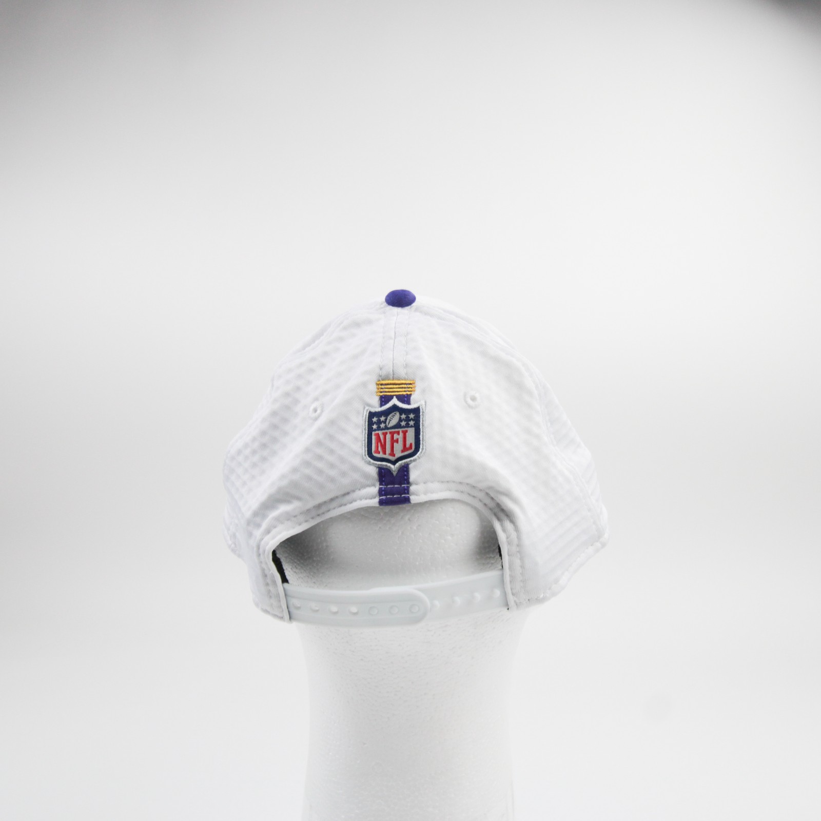 Minnesota Vikings New Era 9Forty Snap-Back Hat Unisex White Used OSFM