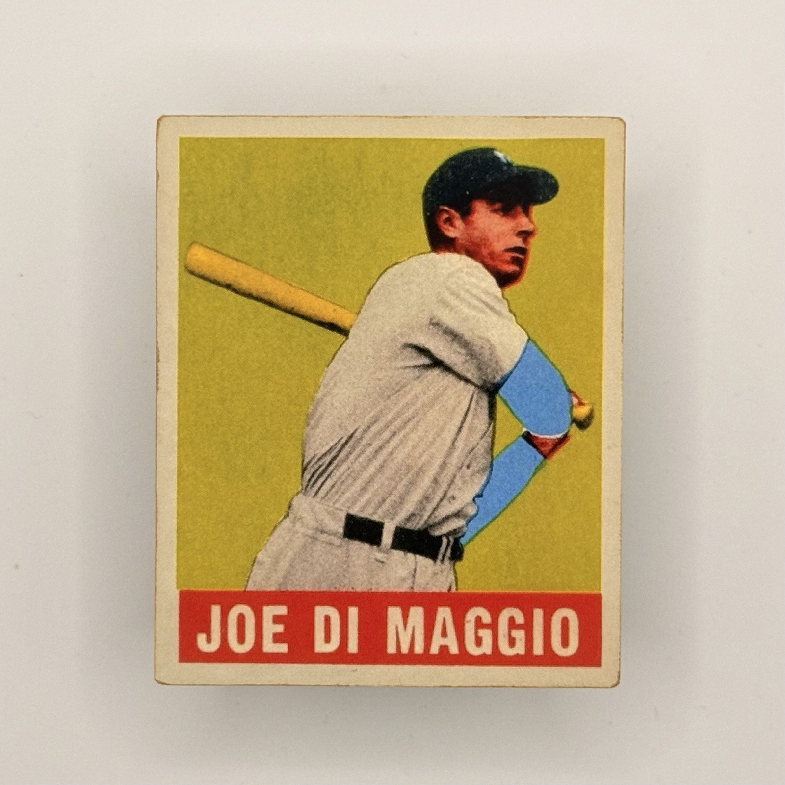Vintage-Style Souvenir • Joe DiMaggio 1948 Leaf Inspired Novelty Card