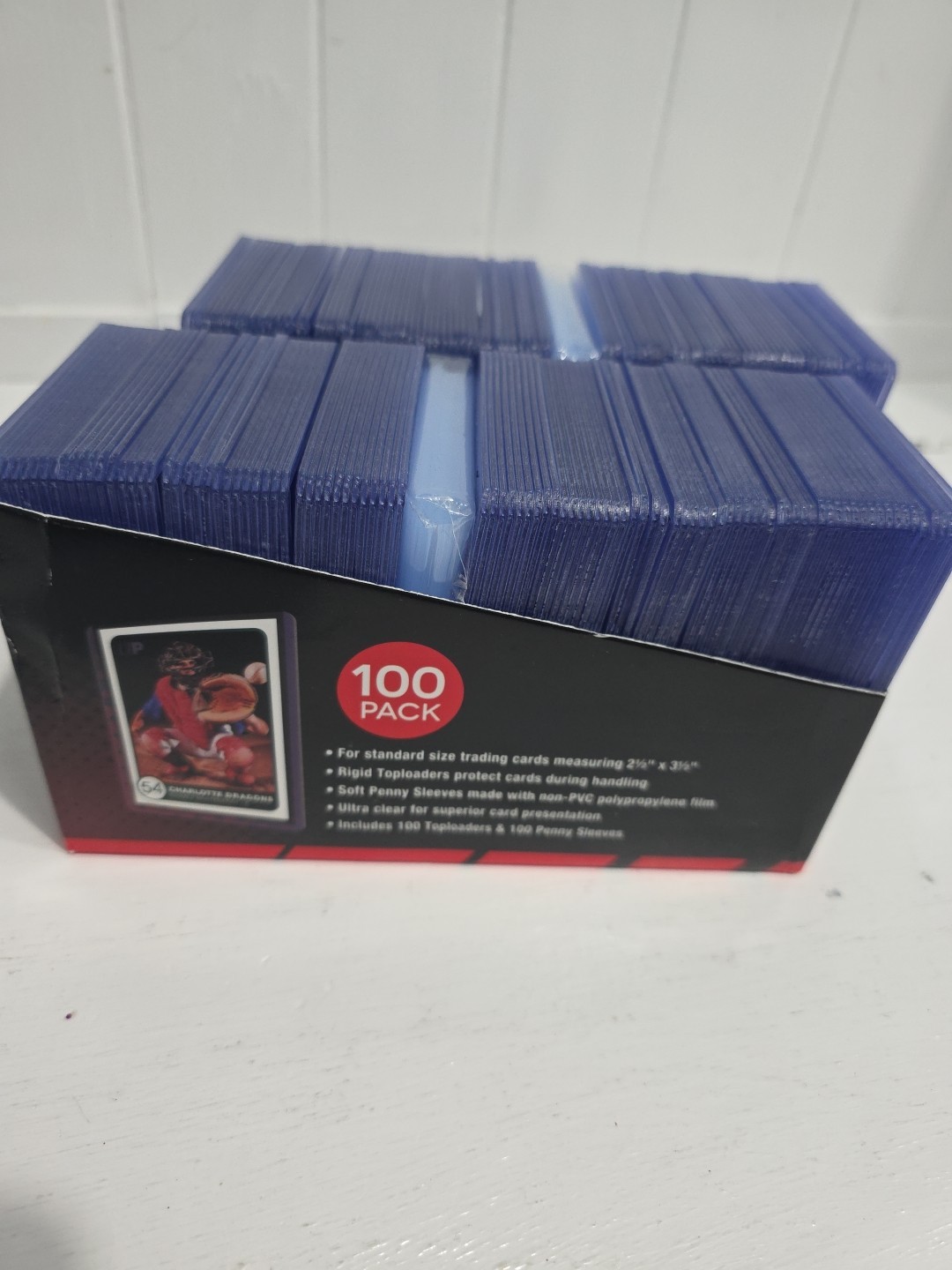 Ultra Pro New 3″ x 4″ Toploader & Card Sleeve Bundle – Clear 200 Count