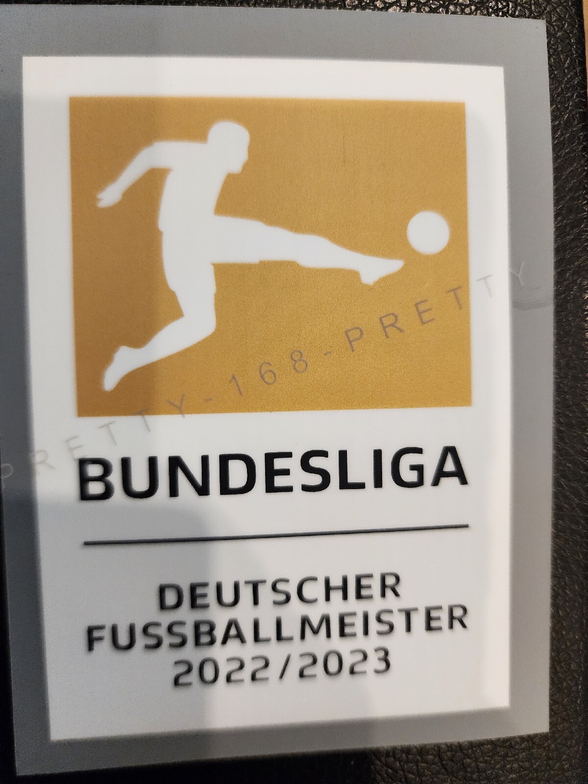 BUNDESLIGA CHAMPIONS PATCH BADGE ANY PLAYER DIFFERENT YEARS