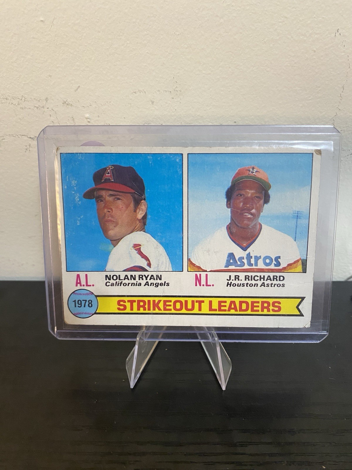 Nolan Ryan Topps 5 Card Lot – Condition varies From LP – HP! MLB LEGEND!