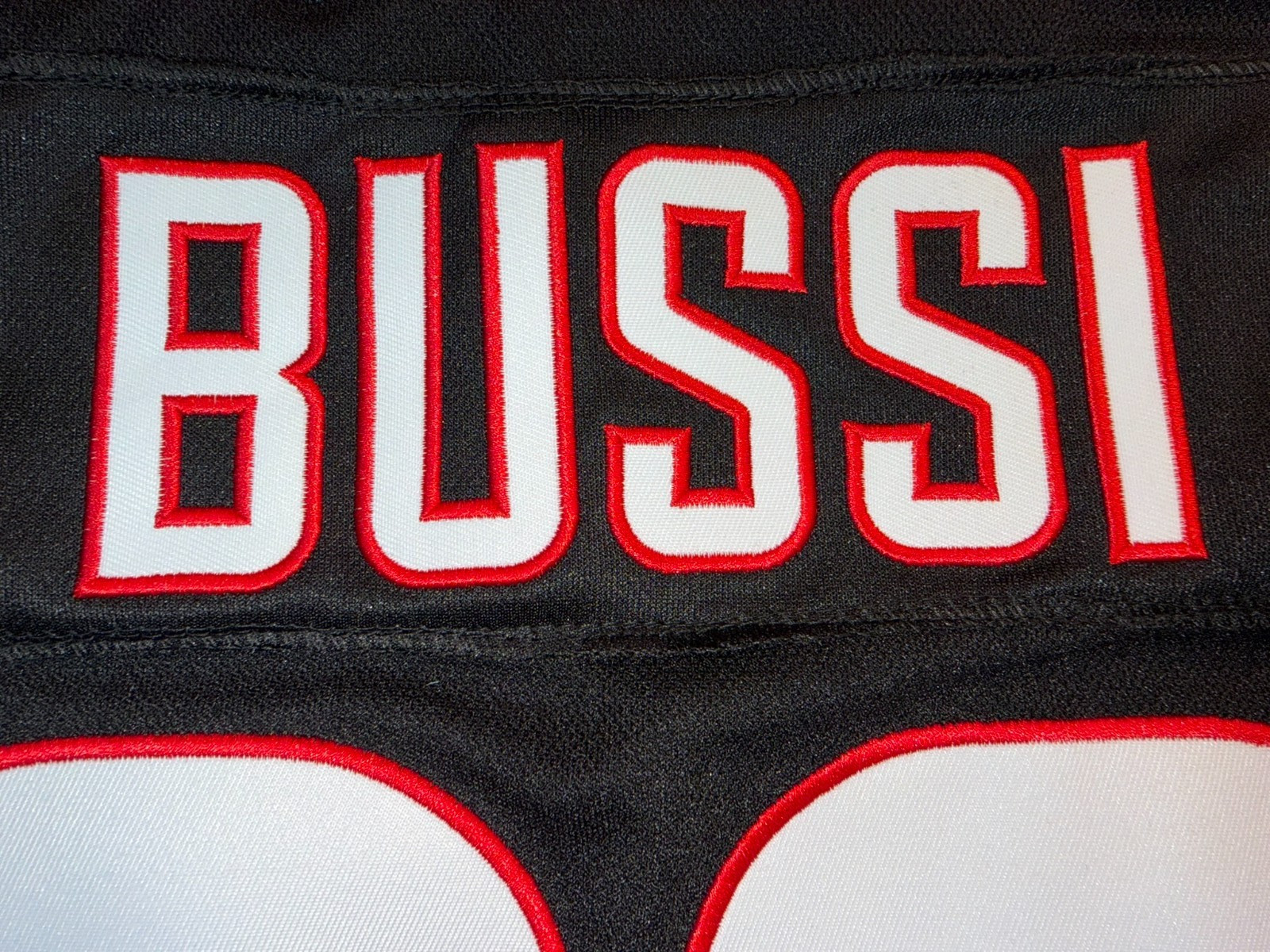 NEW Carolina Hurricanes #32 Brandon Bussi BLACK Jersey Stanley Cup Size 60(3XL)
