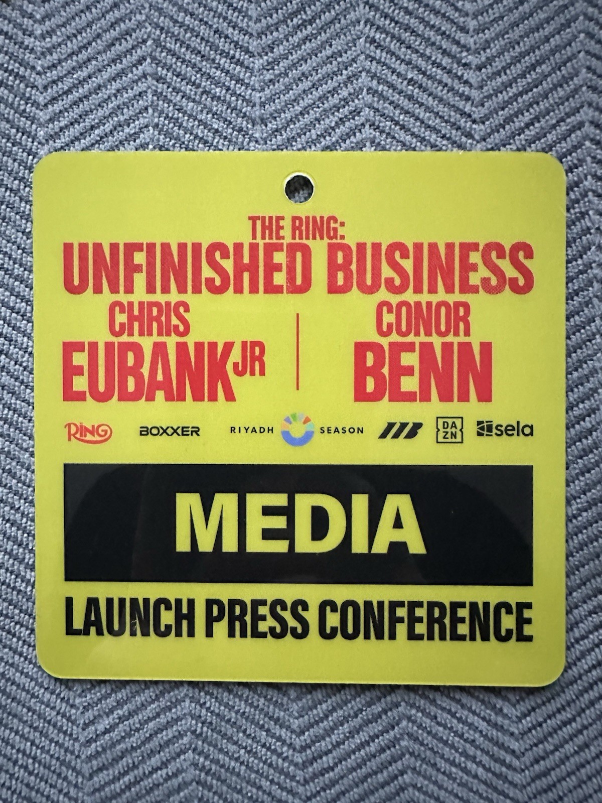 Chris Eubank Jr vs Conor Benn Launch Press Conference Pass Unfinished Business