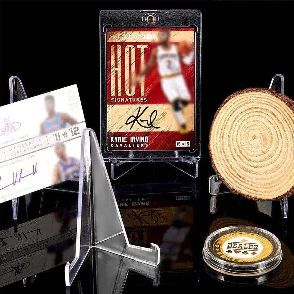 20Pcs Large Size Trading Card Stands Most Durable Display Coins Cards Holder USA