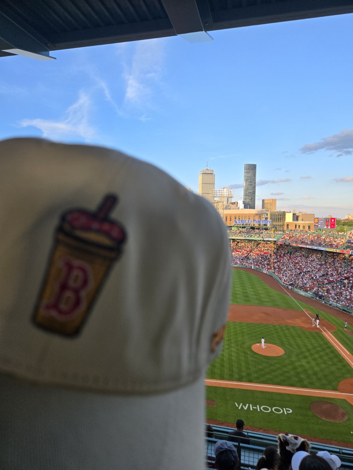 LIMITED EDITION Boston Red Sox Dunkin Custom Iced Coffee Hat Exclusive Fenway