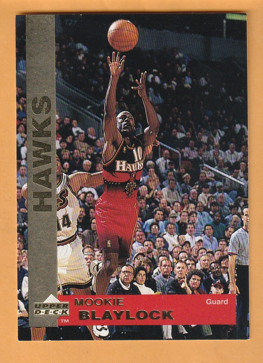 Mookie Blaylock Atlanta Hawks 1998-99 Kellogg’s NBA/WNBA #3 Oklahoma Sooners 12R