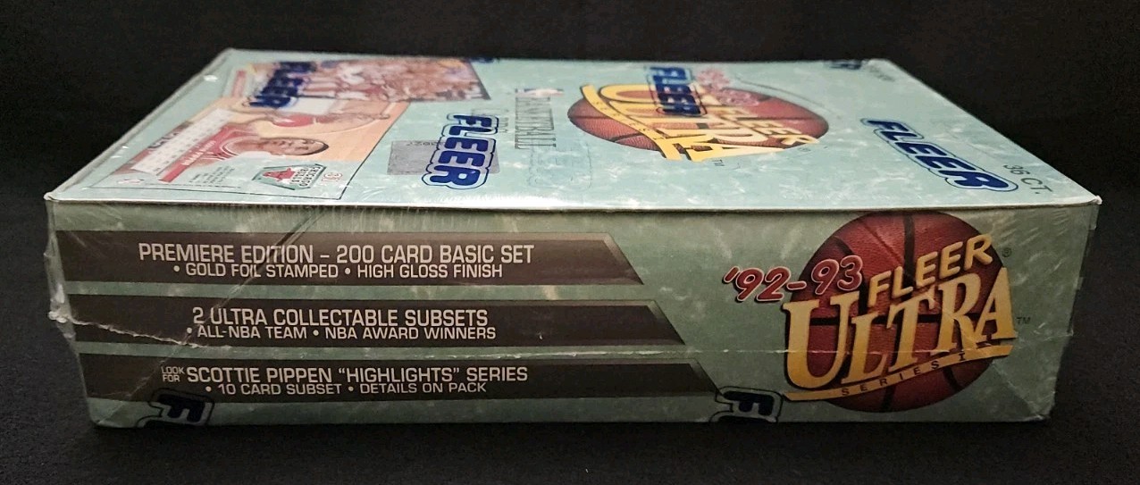 1992 93 Fleer Ultra NBA Basketball Series 1 Factory Sealed Box