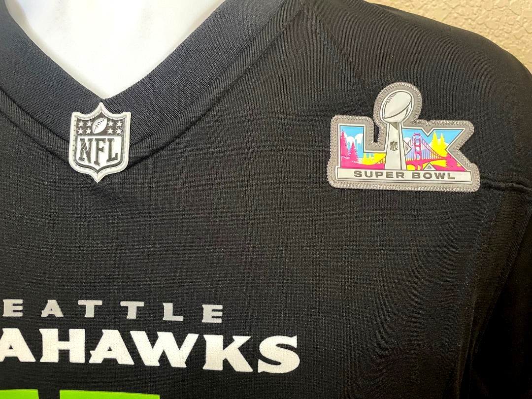 2026 Super Bowl 60 Seattle Seahawks #14 Darnold Nike Original Youth Jersey YL