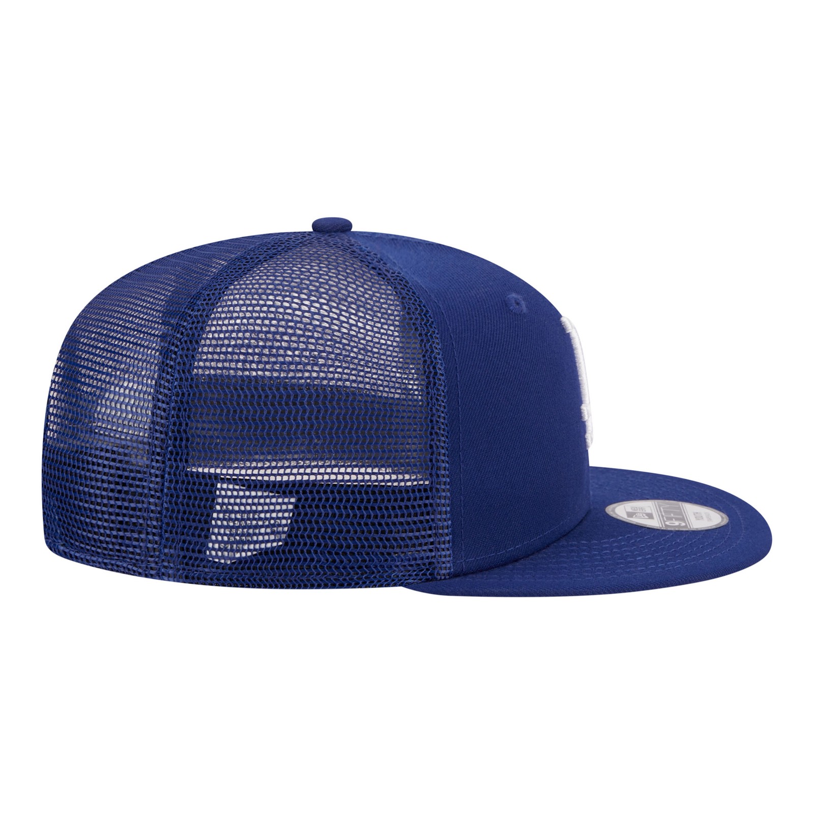 Youth New Era Royal Los Angeles Dodgers 9FIFTY Trucker Snapback Hat