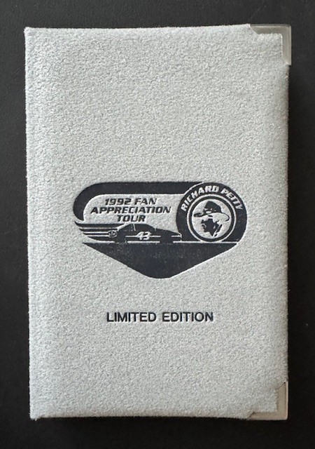 Richard Petty 1992 Commemorative Coin, One Troy Ounce .999 Fine Silver