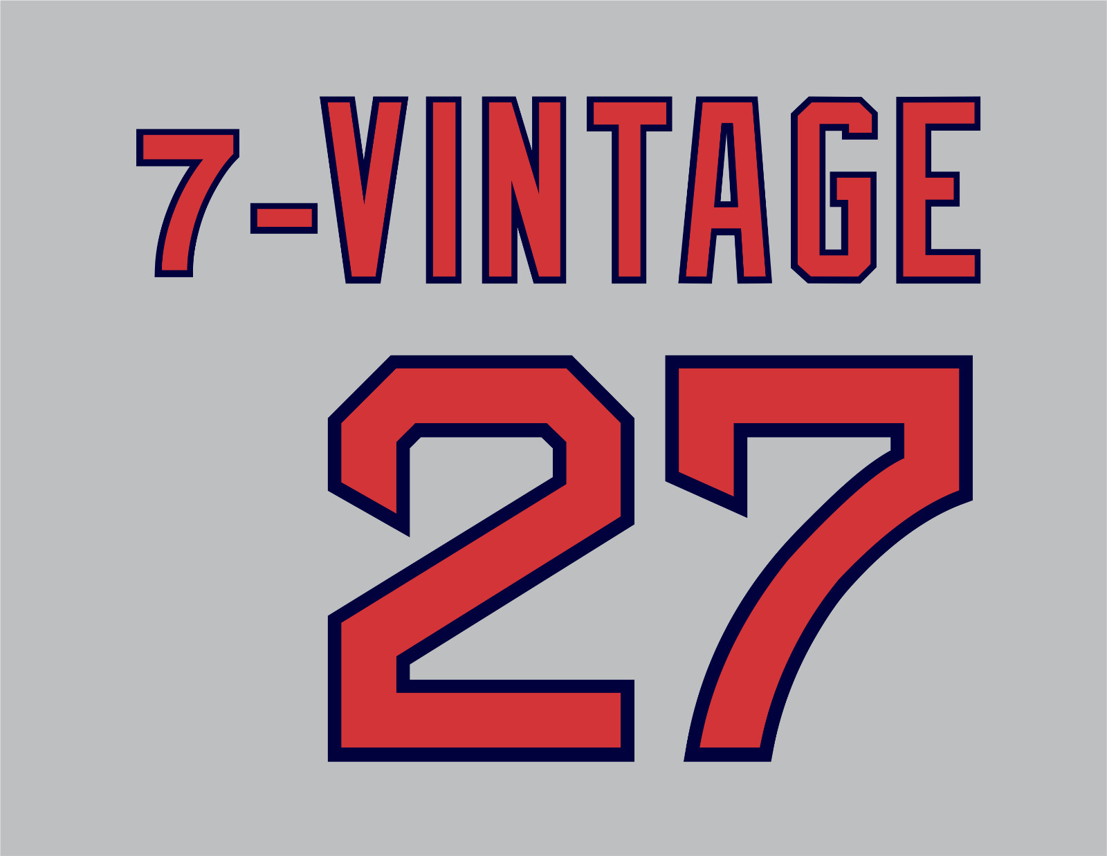 Tackle Twill Pro Cut Baseball Name and Number Team Uniform Jersey Lettering Kit