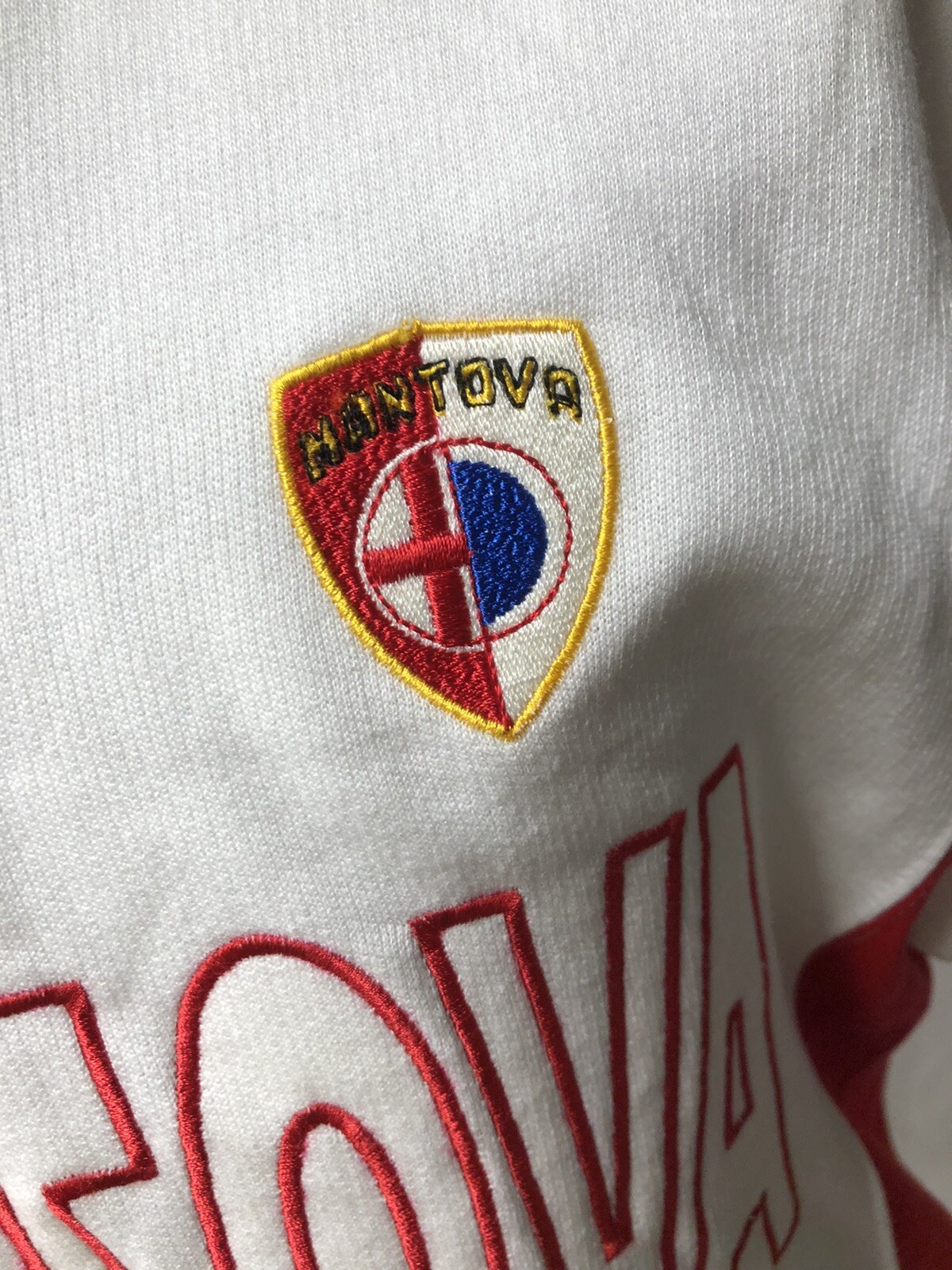 Mantova 1911 Societa Sportiva Soccer Club Zip Front Track Jacket Lg Mantua Italy