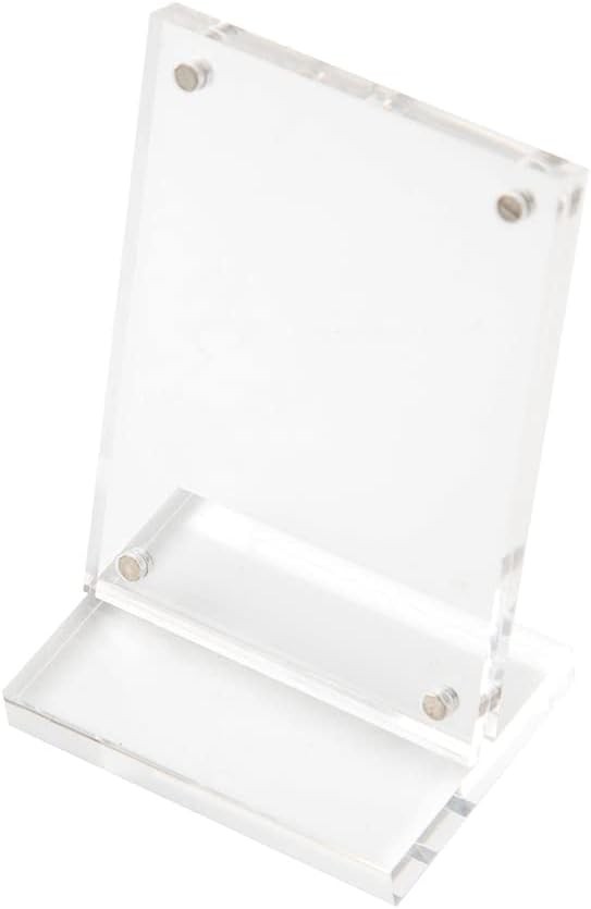 Lightweight Acrylic Easel Holders for Baseball Cards – No Assembly Required