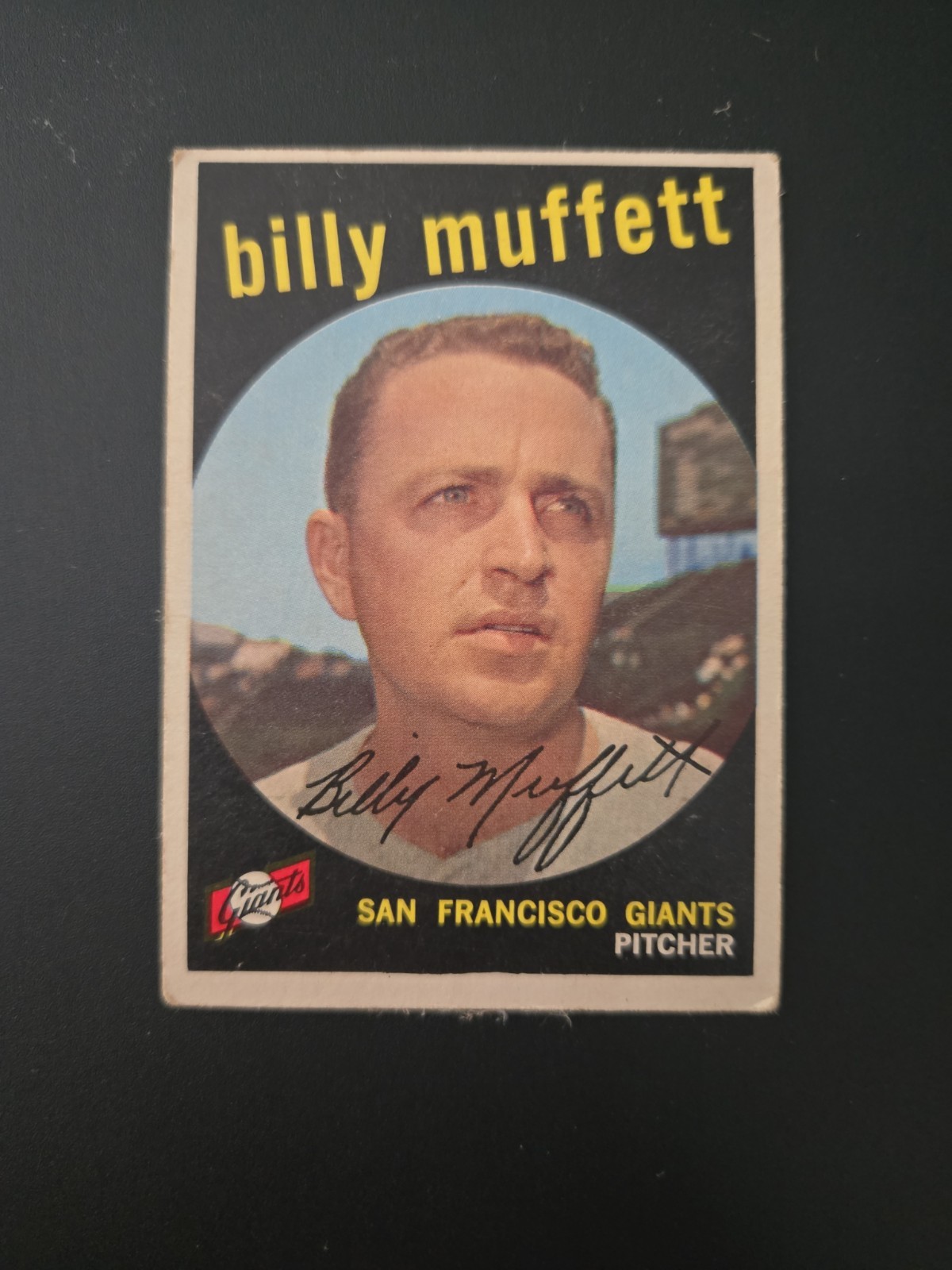 1959 Topps Baseball #241 Billy Muffett ****FREE SHIPPING**** 0284