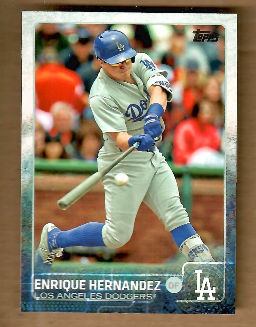 ENRIQUE HERNANDEZ 2015 TOPPS UPDATE ROOKIE #US117 LOS ANGELES DODGERS