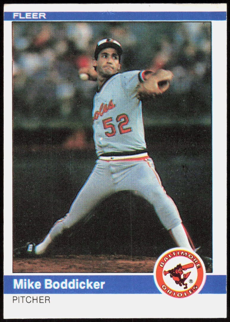 1984 FLEER BASEBALL YOU PICK #1 – 250 Finish Your Set (Front/Back scans) NM-MT