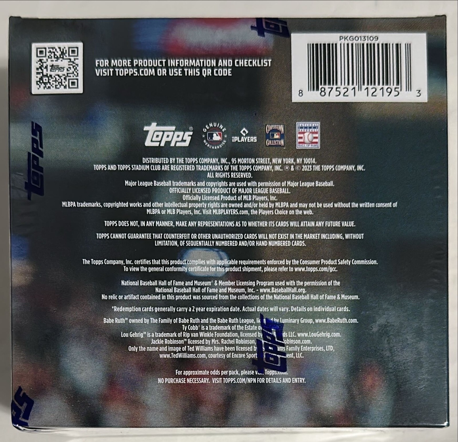 2023 Topps Stadium Club MLB Baseball Hobby Compact Box New Factory Sealed 1 Auto