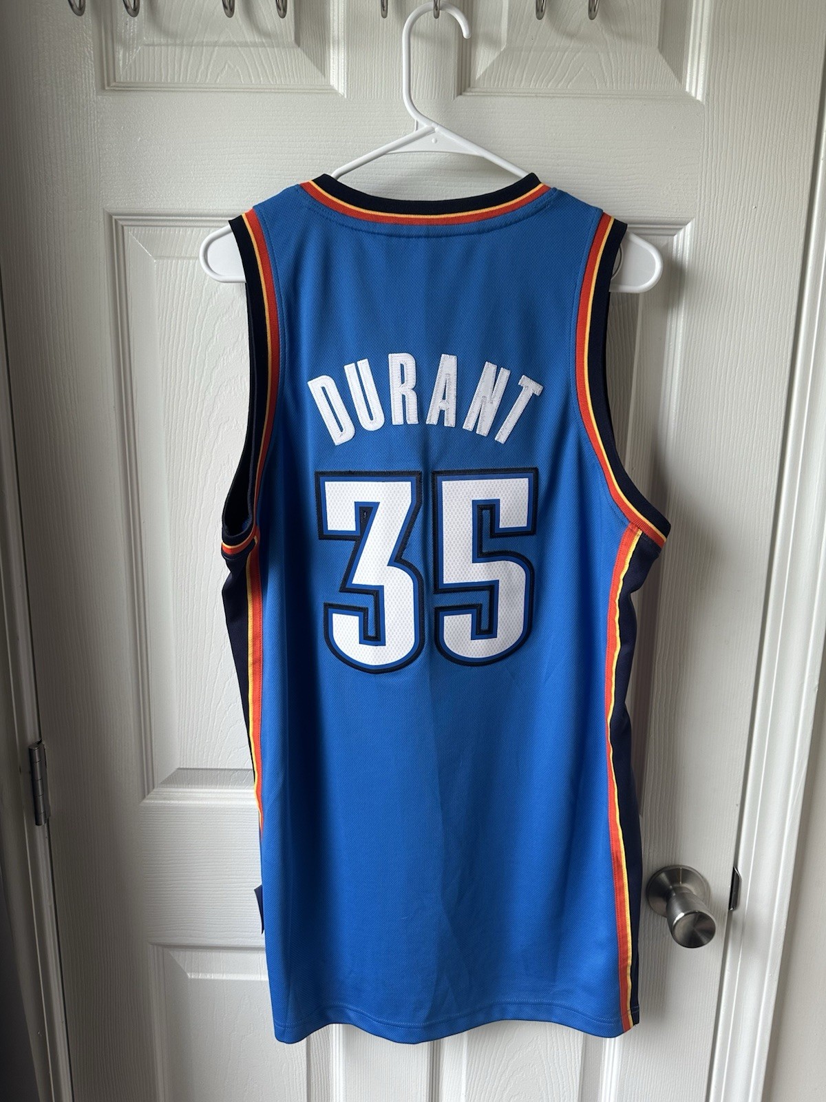 Kevin Durant Oklahoma City Thunder Adidas Jersey Size Large