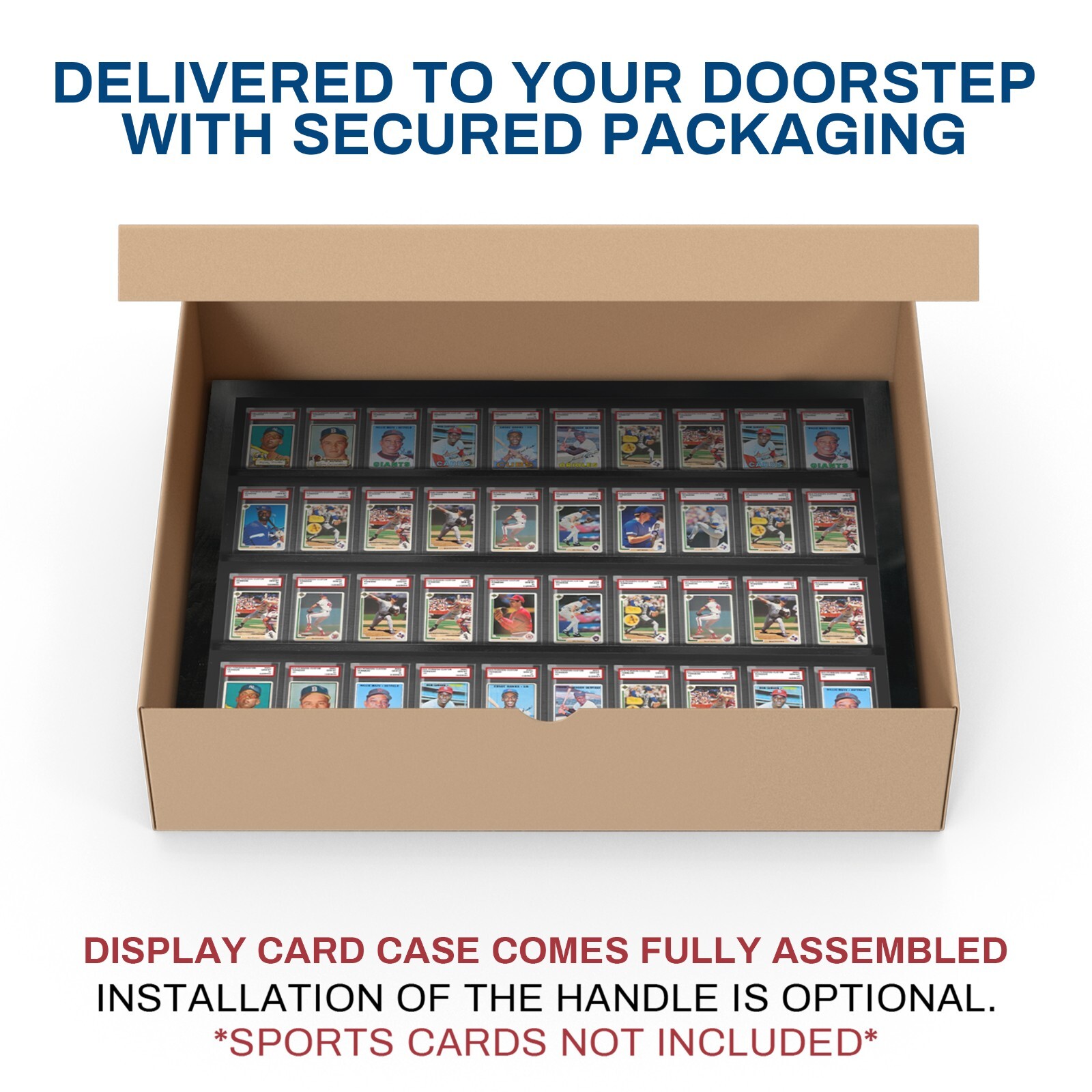 Sports Card Display Case 50 PSA Deep Beckett
