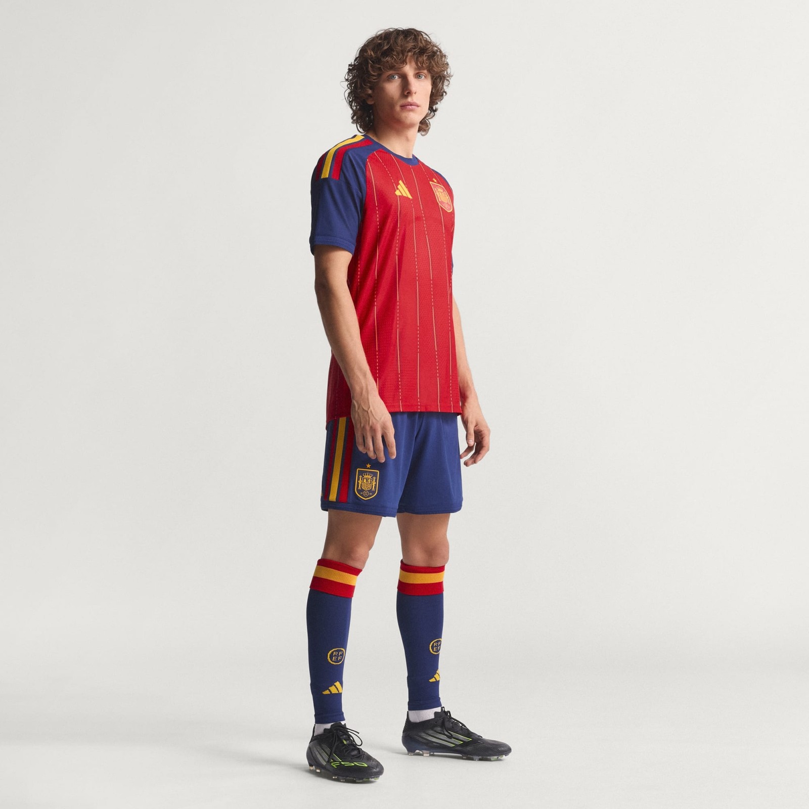 Adidas Spain 2026 Authentic Home Jersey Red Kit | Men’s Size Large | JN4366