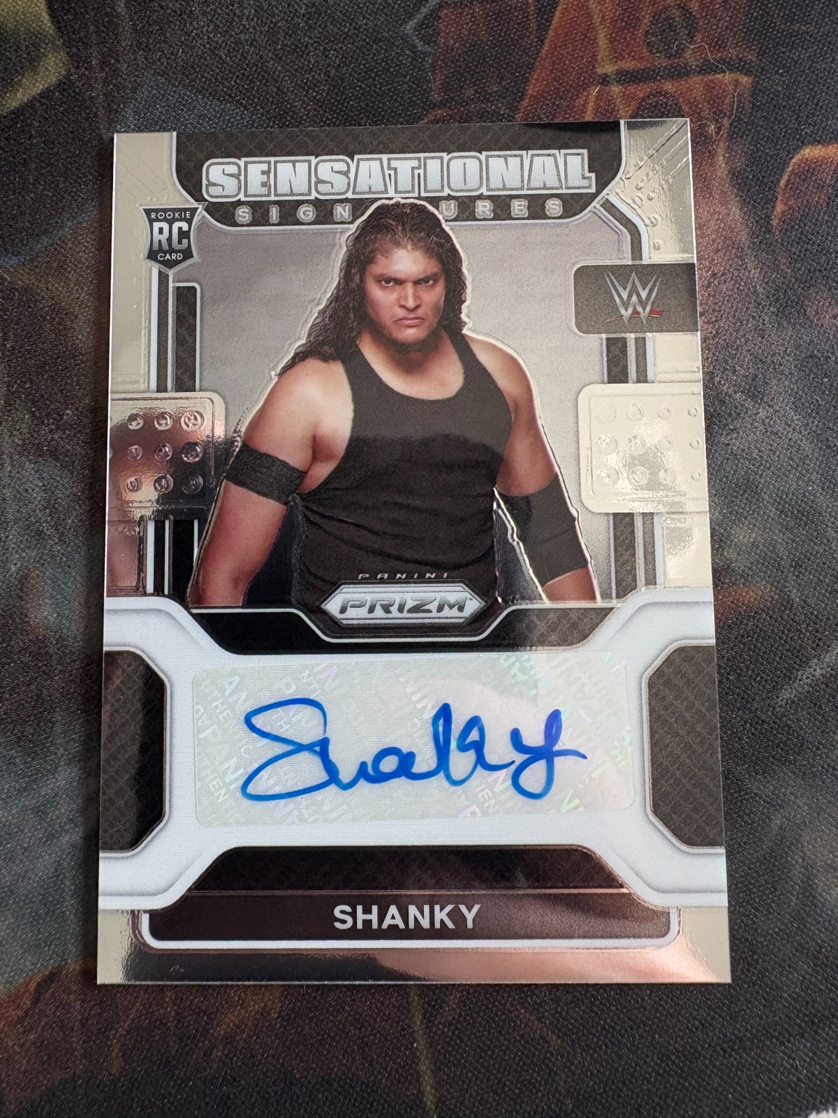 2022 Panini Prizm WWE Sensational Signatures Shanky #SS-SHK Rookie Auto RC